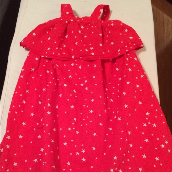 GAP Other - Baby Gap girls red dress with white stars